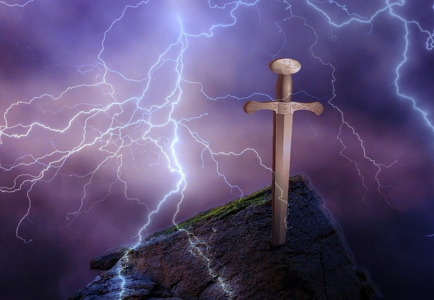 once and future king sword in the stone